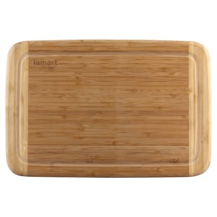 Lamart - Tábua de corte de cozinha 30x20 cm bambu