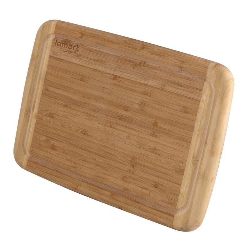 Lamart - Tábua de corte de cozinha 40x26 cm bambu
