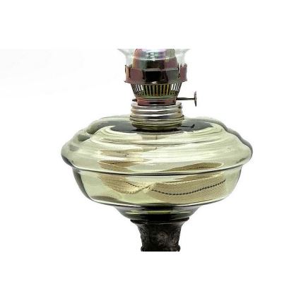 Lâmpada a petróleo BOHUMILA 54 cm verde floresta