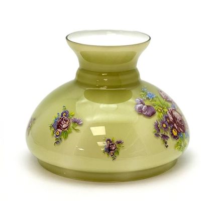 Lâmpada a petróleo JASMÍNA 50 cm verde floresta