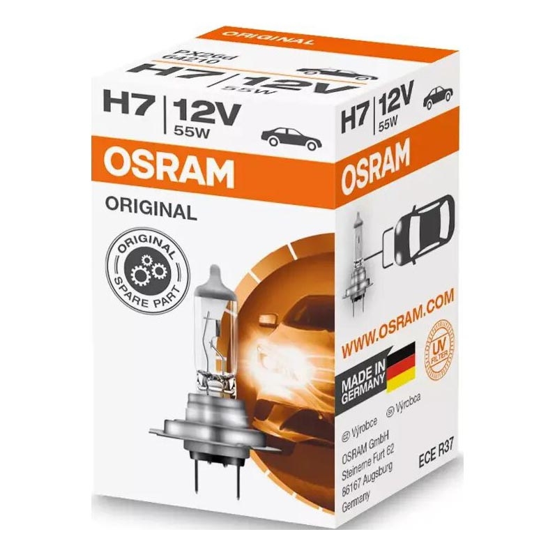 Lâmpada Automotiva H7 PX26d/55W/12V - Osram