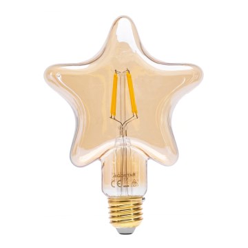 Lâmpada com Filamento LED E27/4W/230V 1800K estrela - Aigostar