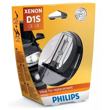 Lâmpada de automóvel Xenon Philips XENON VISION D1S PK32d-2/35W/85V 4300K