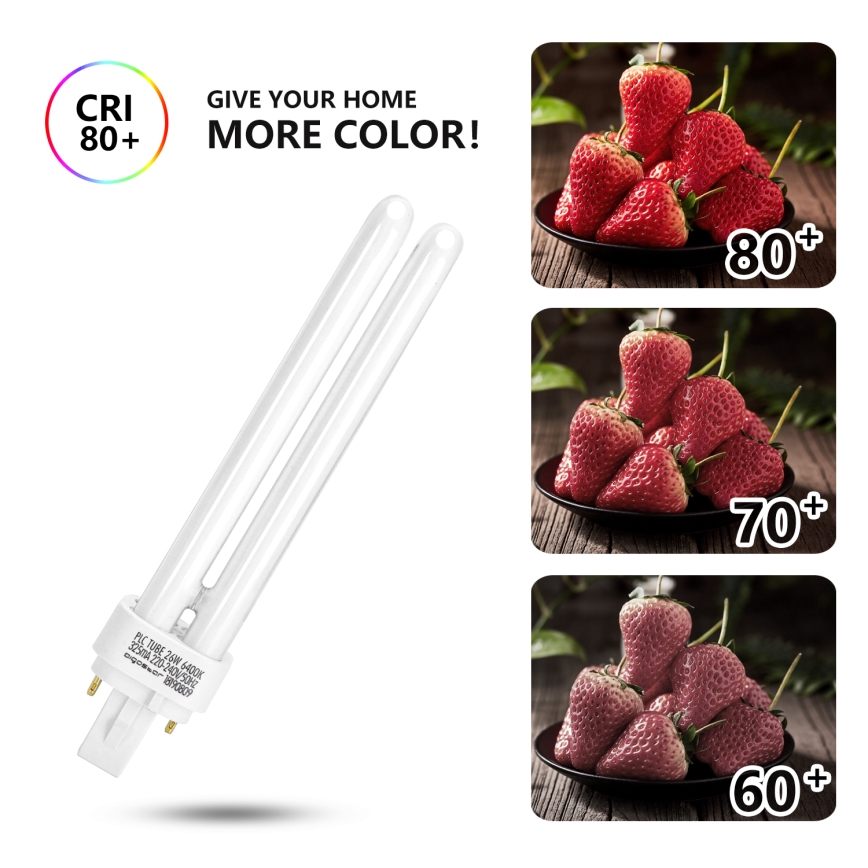 Lâmpada de baixo consumo G24d-3/26W/230V 6500K - Brilagi