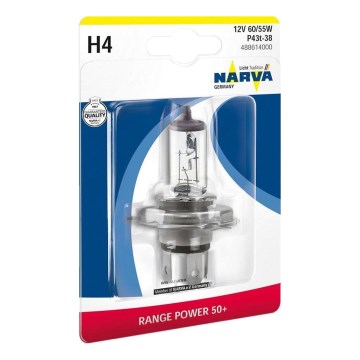 Lâmpada de carro H4 P43t-38/60/55W/12V - Narva 48861RPNVAB1