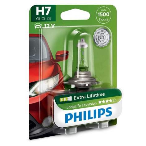 Lâmpada de carro Philips ECOVISION 12972LLECOB1 H7 PX26d/55W/12V