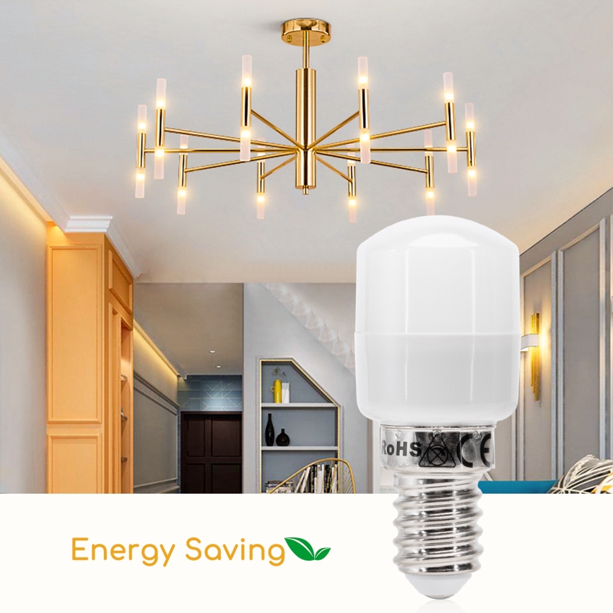 Lâmpada de frigorífico LED T26 E14/2,5W/230V 3000K - Aigostar