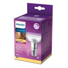 Lâmpada de holofote LED com regulação Philips E27/4,2W/230V 2700K