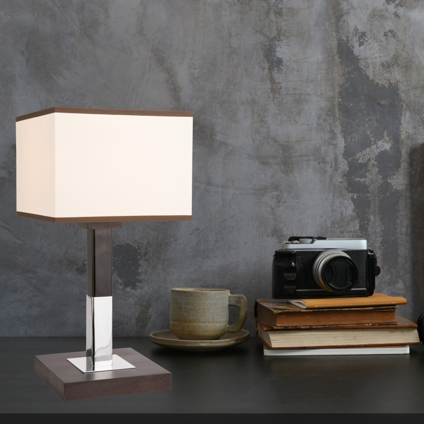 Lâmpada de mesa AMELIA 1xE27/60W/230V