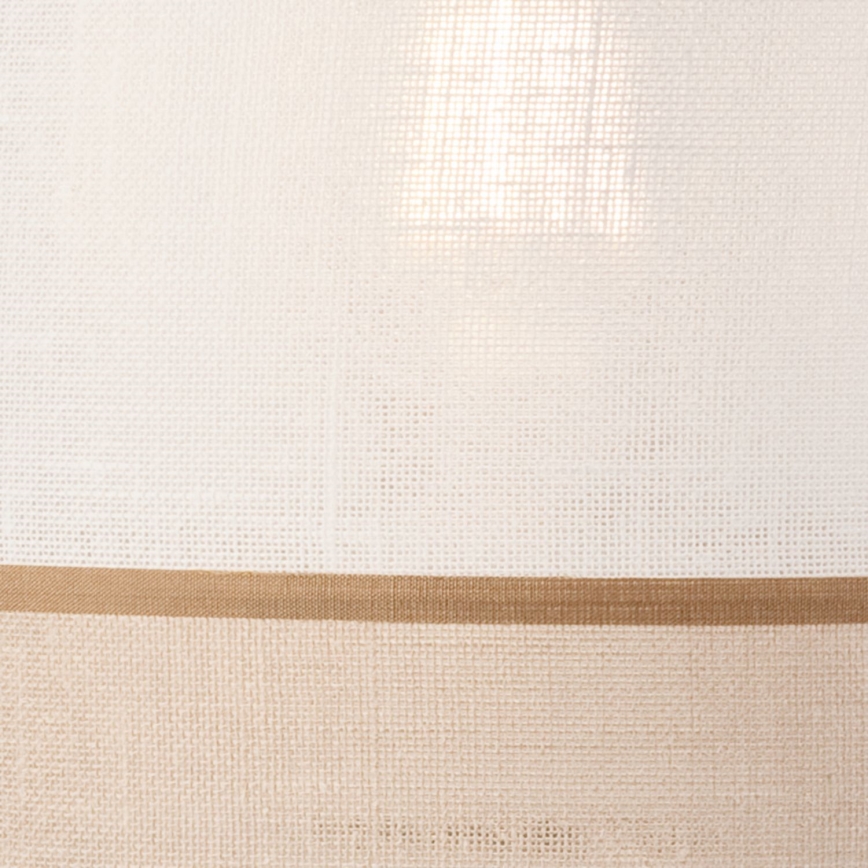 Lâmpada de mesa ANDREA 1xE27/60W/230V faia