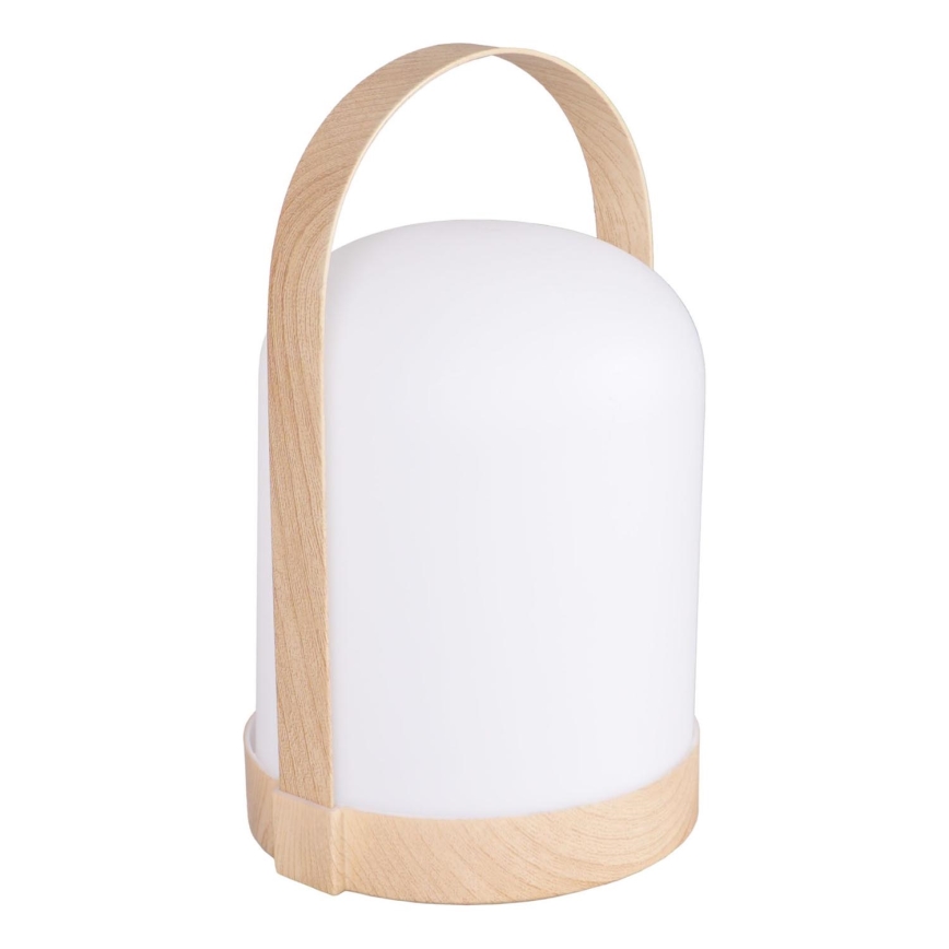 Lâmpada de mesa decorativa LED RGBW MINORKA LED/0,3W/4,5V 3xAA