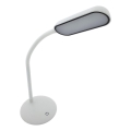 Lâmpada de mesa flexível LED com toque, dimmer, LED/6W/5V USB 1200 mAh branca