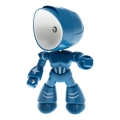 Lâmpada de mesa LED/0,06W/3xLR41 robot azul
