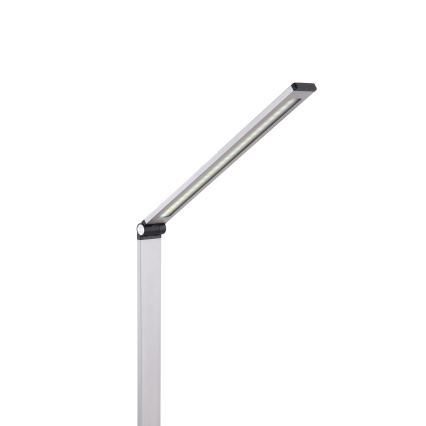 Lâmpada de mesa LED com carregador sem fio LED/10W/230V 3000/4000/4500/5000/6000K cromo fosco