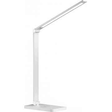 Lâmpada de mesa LED dimerizável com carregamento sem fios NOBLITE Q LED/7W/230V 3000/4000/6500K branca