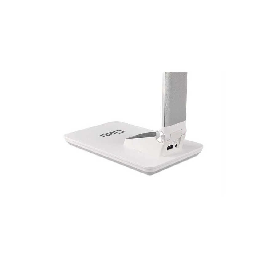 Lâmpada de mesa LED regulável com USB LED/7W/230V 3000K/4000K/5500K branca