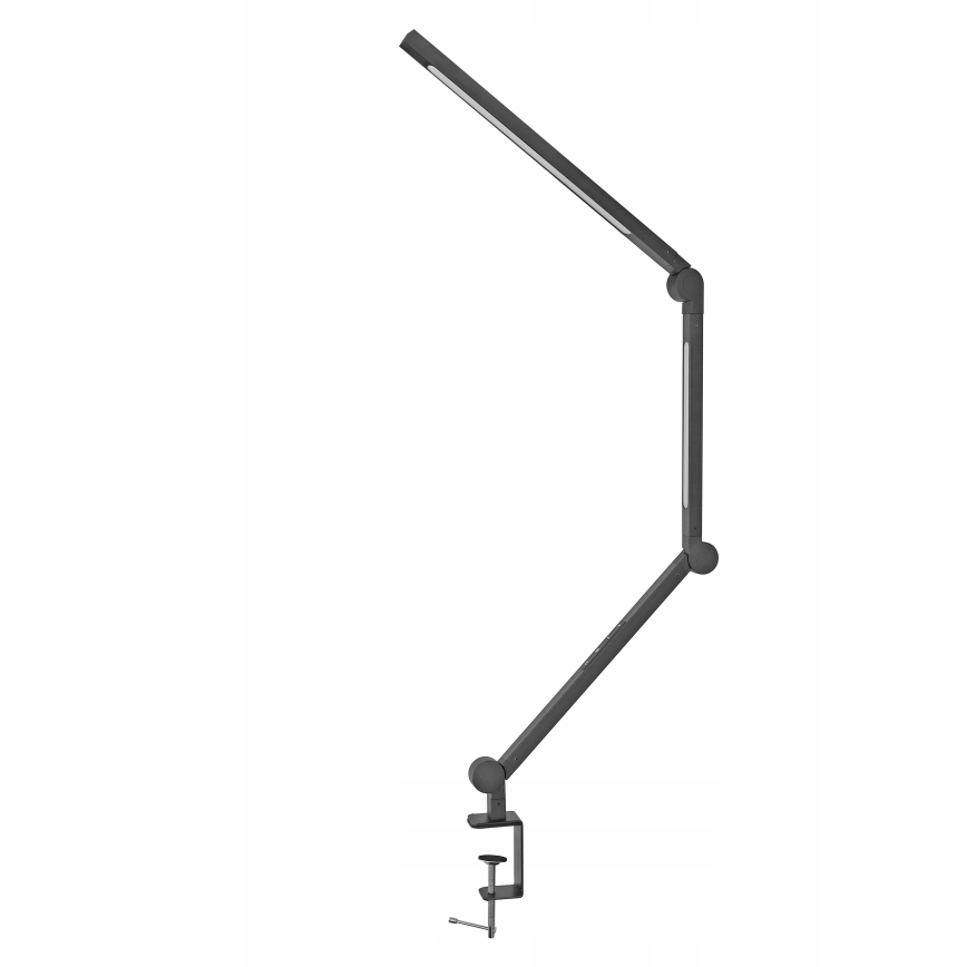 Candeeiro de mesa LED tátil, dimerizável e flexível com clip LED/12W/230V 3000/4000/6000K preto