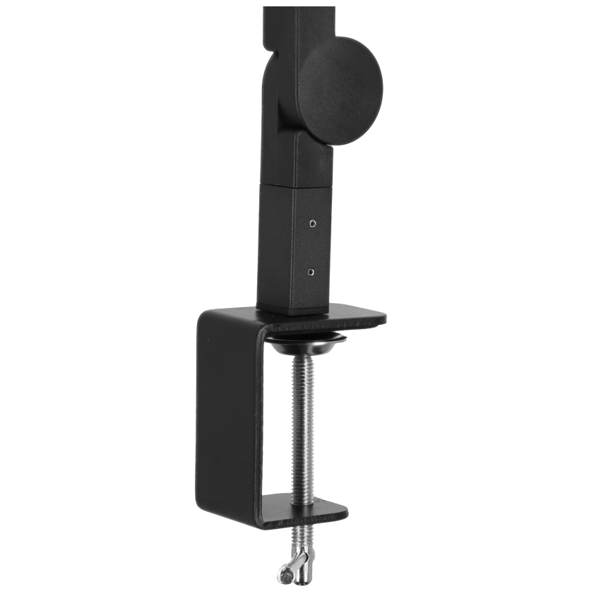 Candeeiro de mesa LED tátil, dimerizável e flexível com clip LED/12W/230V 3000/4000/6000K preto