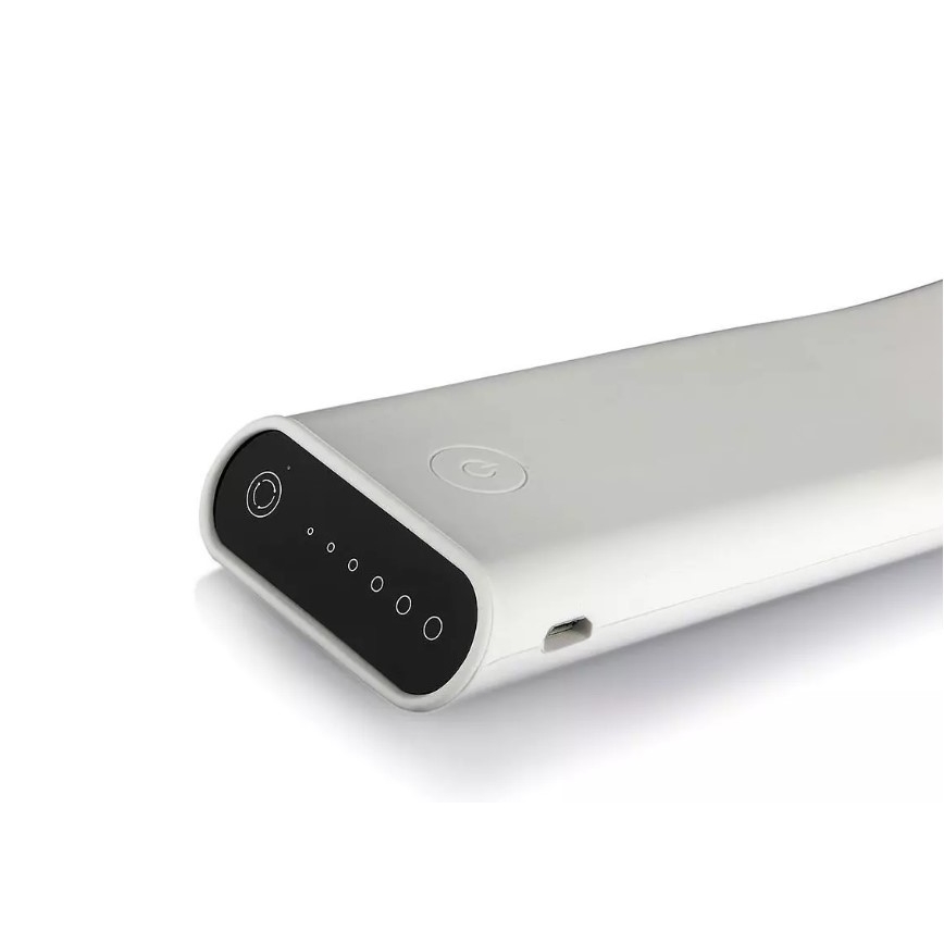 Lâmpada de mesa LED flexível com dimmer LED/6,5W/5V 2000 mAh 3000K/4500K/6000K