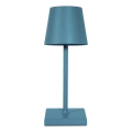 Lâmpada de mesa LED recarregável com toque e dimmer TABLO LED/3,5W/5V 5200mAh azul