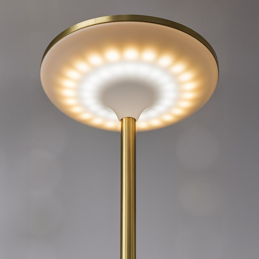 Lâmpada de mesa LED recarregável com toque TAVOLO LED/2,5W/5V 2400 mAh 3000-6000K dourada