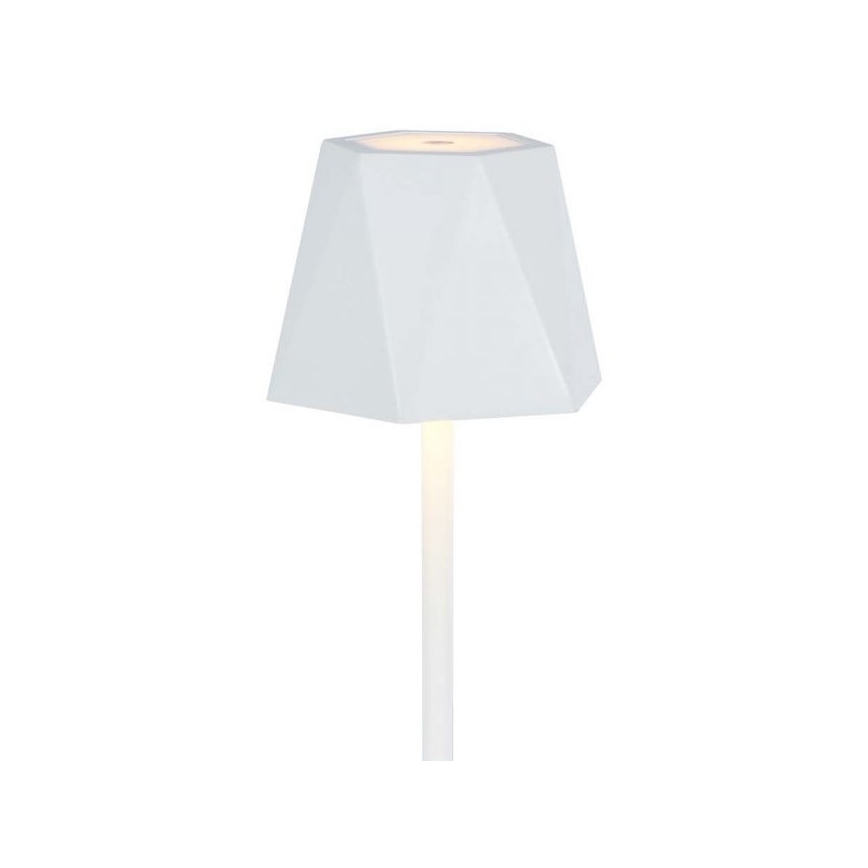 Lâmpada de mesa LED recarregável com dimmer tátil LED/4W/5V 3000-6000K 1800 mAh branca