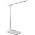 Lâmpada de mesa LED regulável com USB LED/9W/230V 3000K/4000K/5500K branca