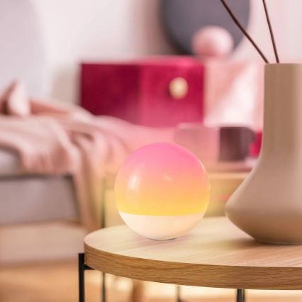 Lâmpada de mesa LED tátil dimmerizável CANDY LED/5V 1200 mAh multicolor