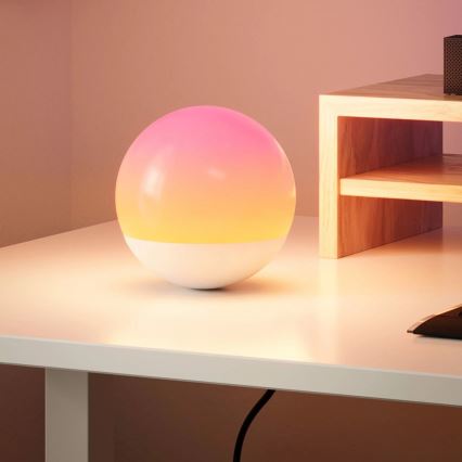 Lâmpada de mesa LED tátil dimmerizável CANDY LED/5V 1200 mAh multicolor