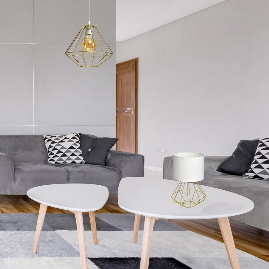 Lâmpada de mesa LUPO 1xE27/60W/230V