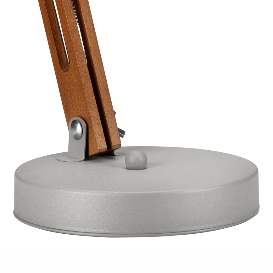 Lâmpada de mesa MARCELLO 1xE27/60W/230V faia