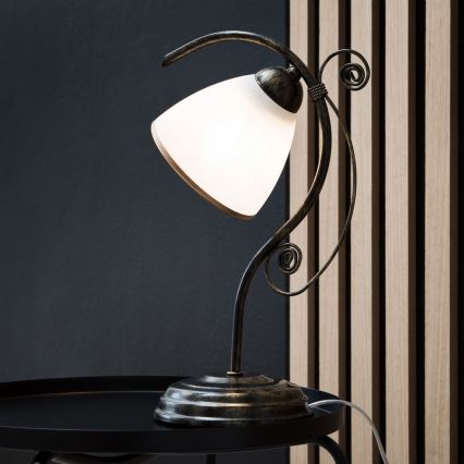 Lâmpada de mesa RETRO II 1xE27/60W/230V