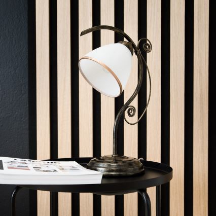 Lâmpada de mesa RETRO II 1xE27/60W/230V