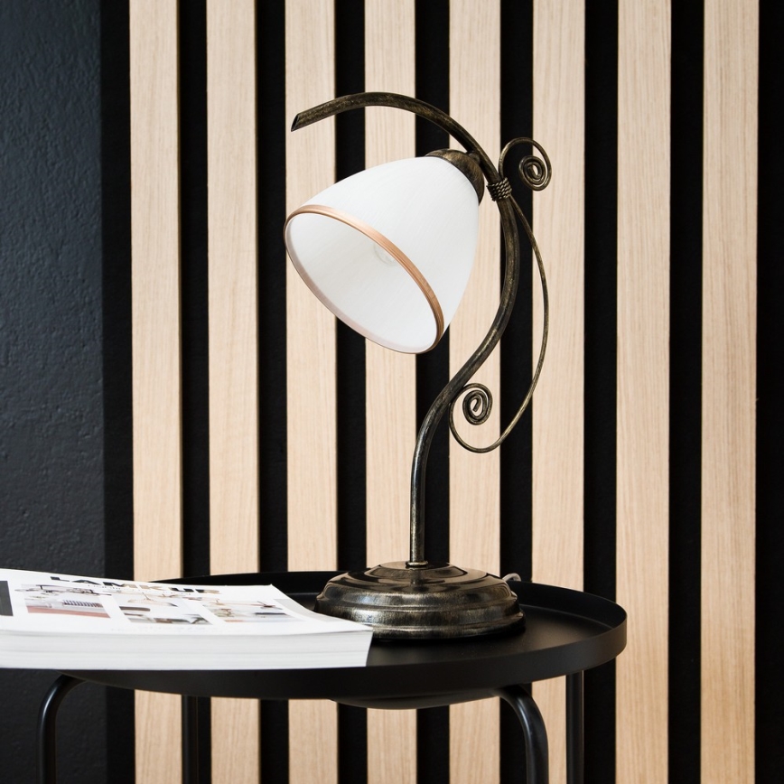 Lâmpada de mesa RETRO II 1xE27/60W/230V