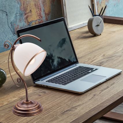 Lâmpada de mesa RETRO II 1xE27/60W/230V