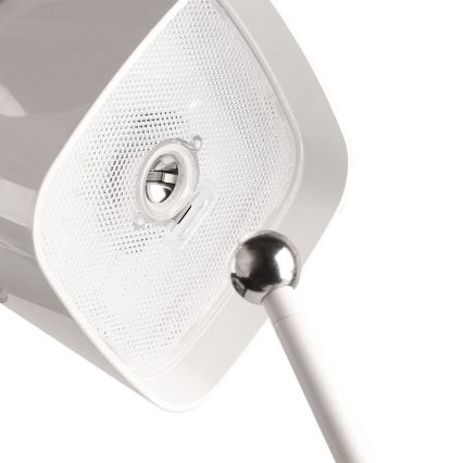 Lâmpada de mesa LED solar recarregável com toque, dimmer magnético LED/5W/5V 3000-6000K 3600 mAh IP65 branca