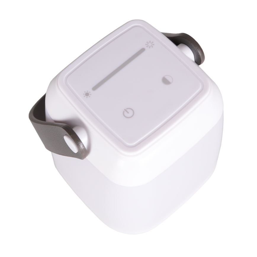 Lâmpada de mesa tátil LED dimerizável IBIZA LED/1,8W/5V 4000 mAh IP44 branca