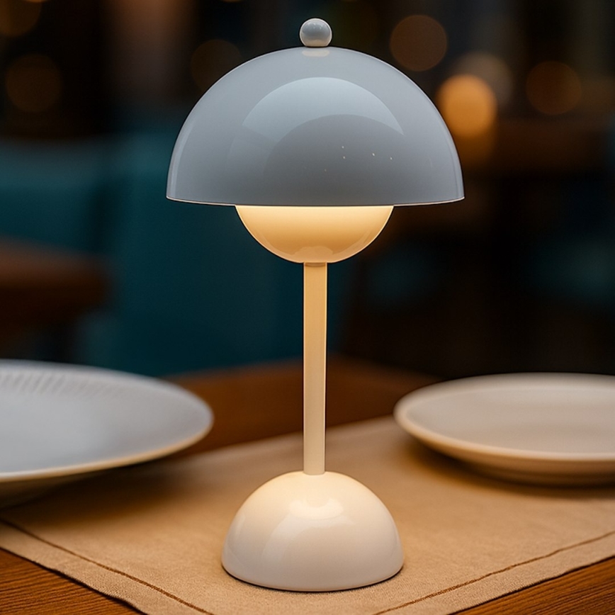 Lâmpada de mesa tátil recarregável LED COSTA LED/3W/5V 2400 mAh 3000-6000K branca