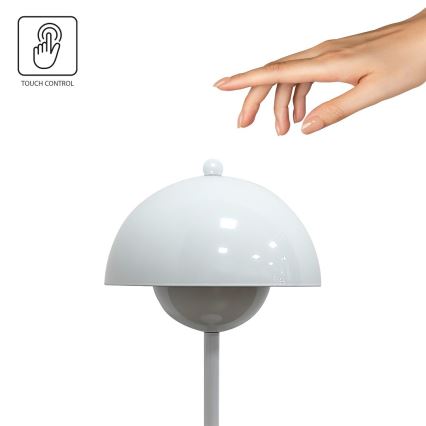 Lâmpada de mesa tátil recarregável LED COSTA LED/3W/5V 2400 mAh 3000-6000K branca