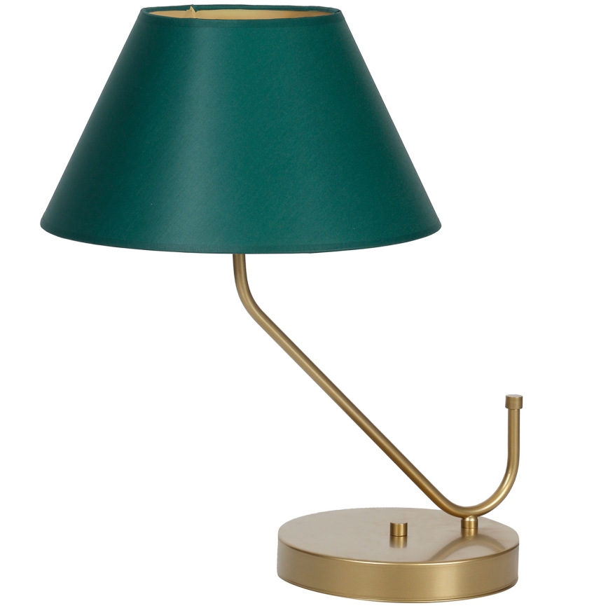 Lâmpada de mesa VICTORIA 1xE27/60W/230V verde