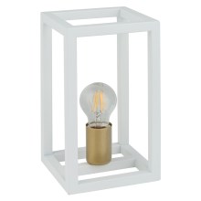 Lâmpada de mesa VIGO 1xE27/60W/230V branco/dourado