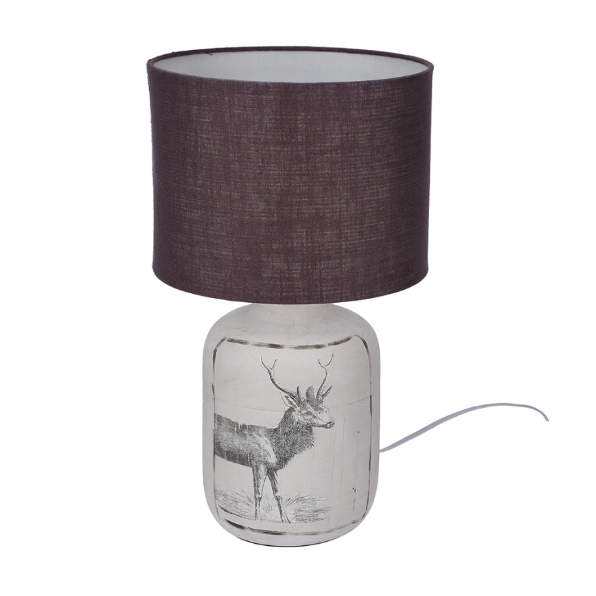 Lâmpada de mesa WALIA 1xE27/60W/230V