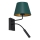 Lâmpada de parede ARDEN 1xE27/60W+1xG9/8W/230V verde/dourado
