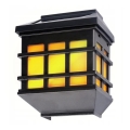 Lâmpada de parede solar LED com sensor crepuscular LED/1,2V 600 mAh IP44