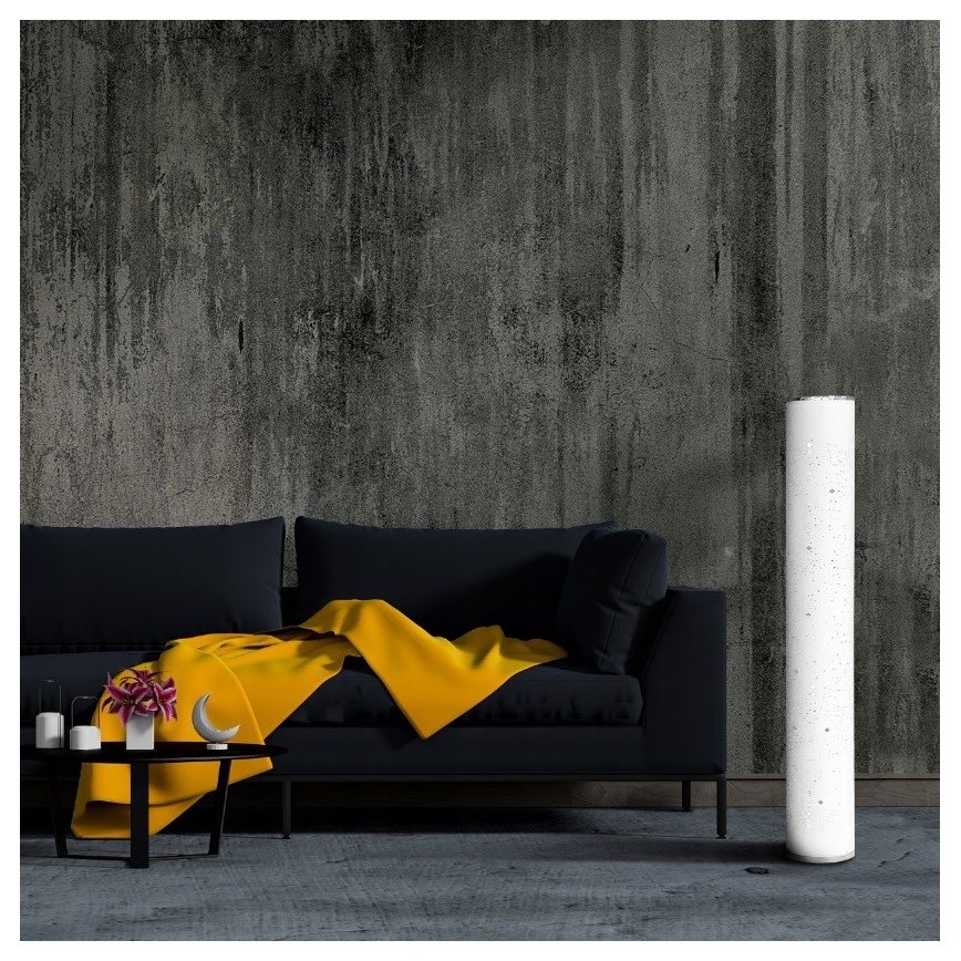 Lâmpada de pé LED RGBW regulável STELLA LED/12W/230V + comando à distância