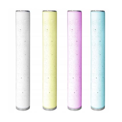 Lâmpada de pé LED RGBW regulável STELLA LED/12W/230V + comando à distância