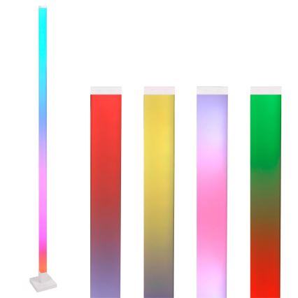 Lâmpada de pé LED RGBW regulável MAGICAL LED/7W/230V + controlo remoto