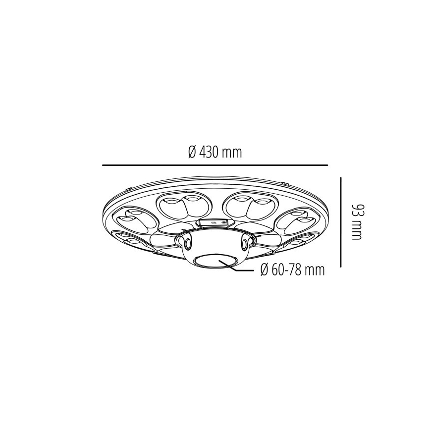 Lâmpada de rua solar LED com sensor LUVIA LED/15W/3,2V 4000K IP54 5400 mAh + comando remoto