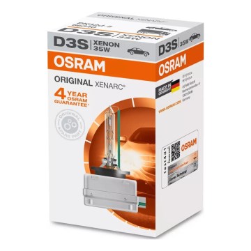 Lâmpada de xenônio para automóvel D3S PK32d-5/35W/85V 4150K - Osram