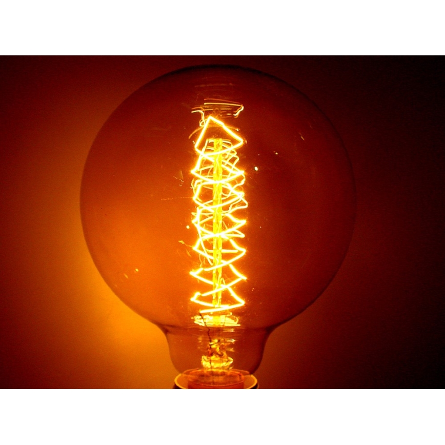 Lâmpada decorativa industrial dimerizável SELRED G125 E27/60W/230V 3000K